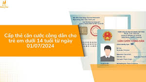 Thông báo lịch cấp Căn cước cho trẻ em dưới từ 6 đến 14 tuổi trên địa bàn phường Tân Tiến